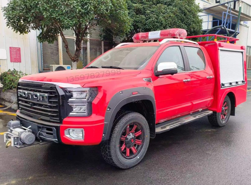 福田四驱器材消防车