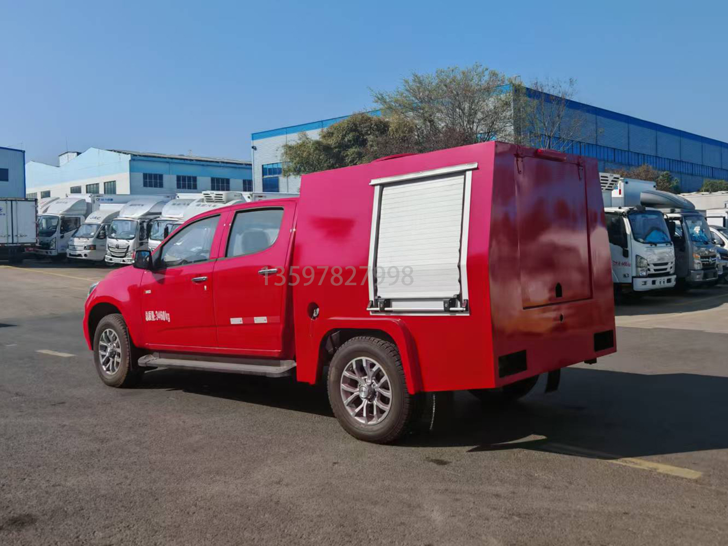 五十铃四驱森林消防车