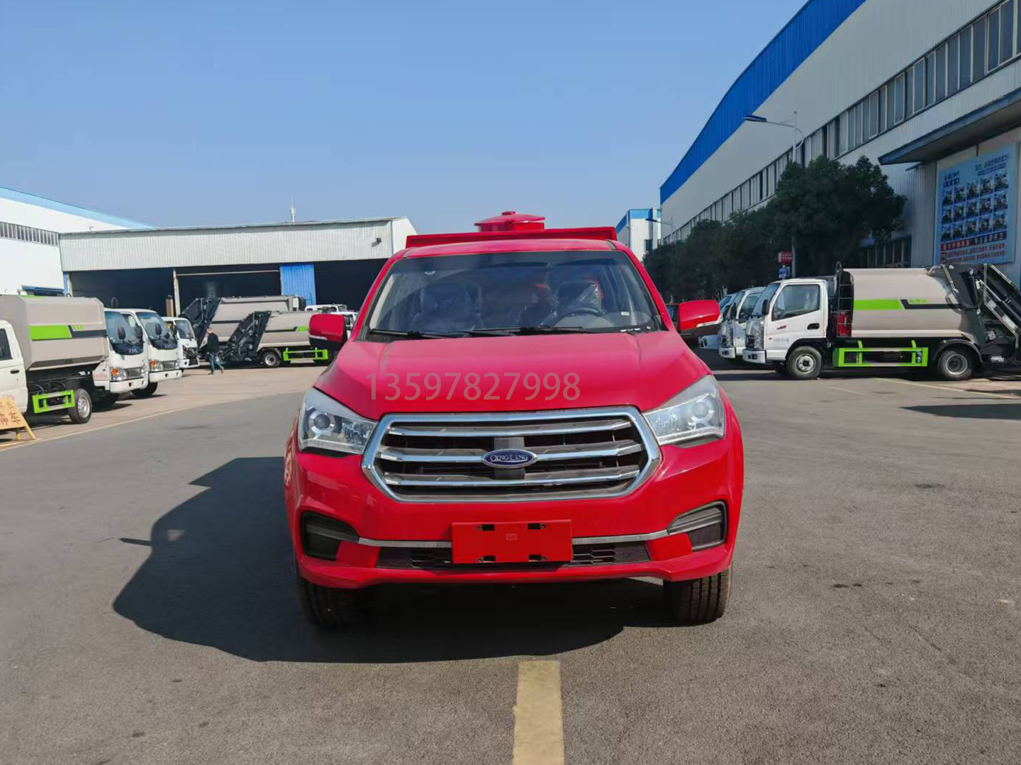 五十铃四驱森林消防车