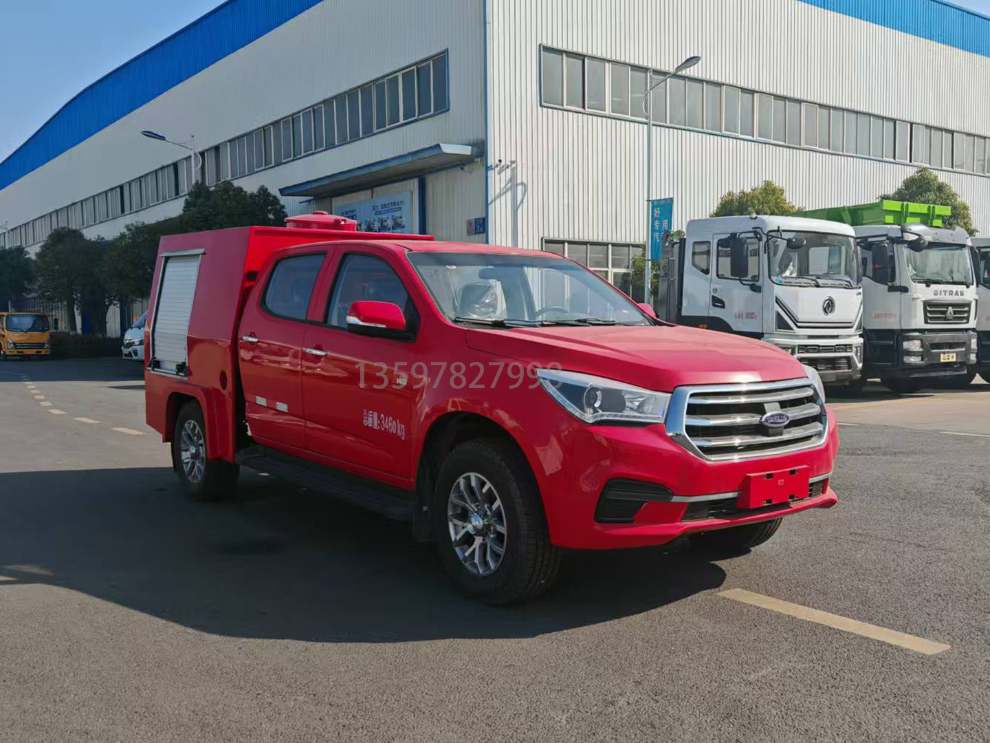 五十铃四驱森林消防车