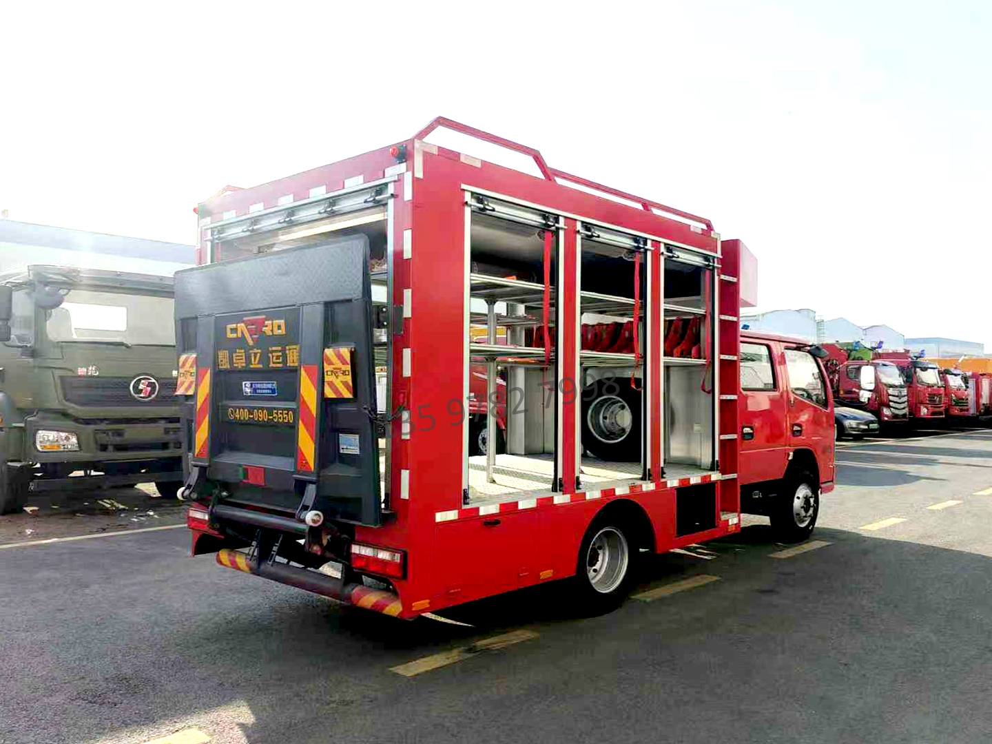 东风多利卡抢险救援照明车